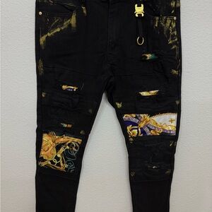 Woolf Premium Denim Roman Skinny Stretch Jean Men's 34 x 32